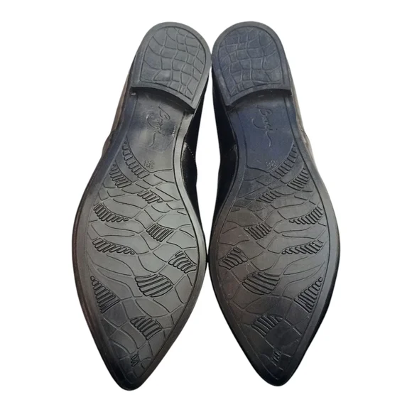 Bangi Handmade Leather Black Lace Up Shoes Size 38 - Picture 4 of 6